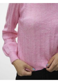 Vero Moda KAMILLE LS BOATNECK  - Džemperis - sachet pink