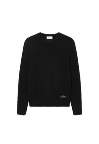 ERROL ROUNDNECK - Strickpullover - black