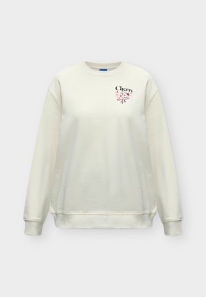 HUGO, CLASSIC CREW - Φούτερ - open white
