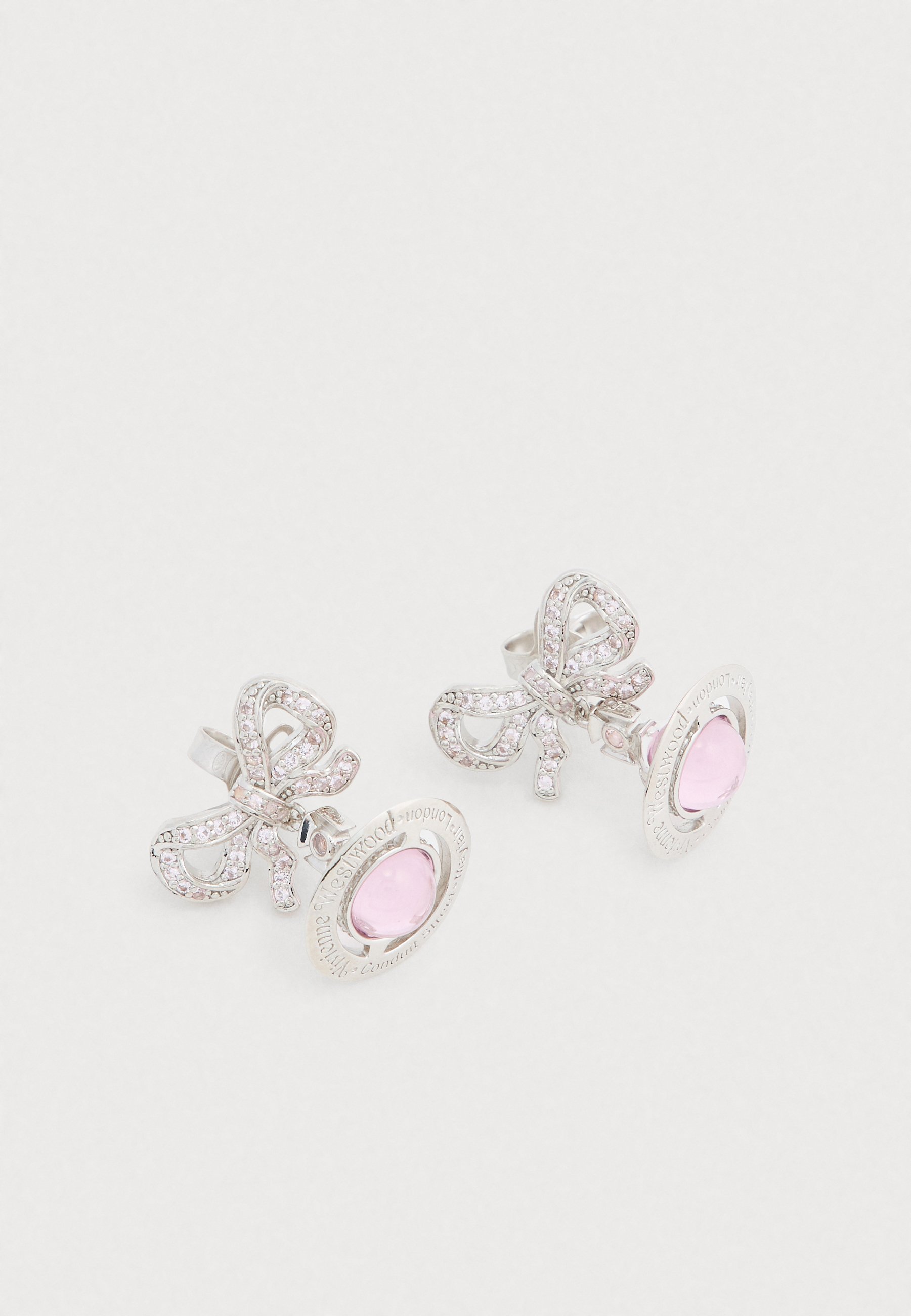 Vivienne Westwood OCTAVIE EARRINGS - Earrings - platinum-coloured