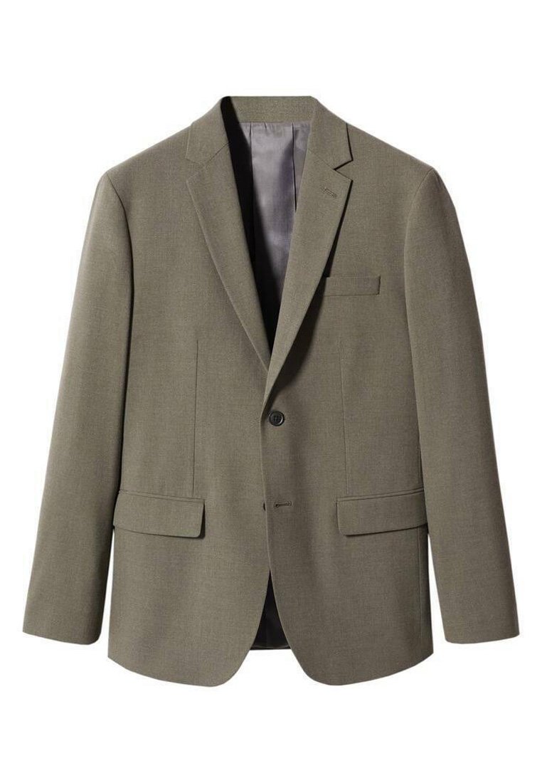 Mango Blazer donkergroen Mango Blazer donkergroen