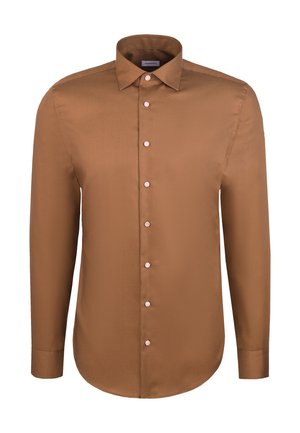 Seidensticker, SLIM FIT - Overhemd - brown
