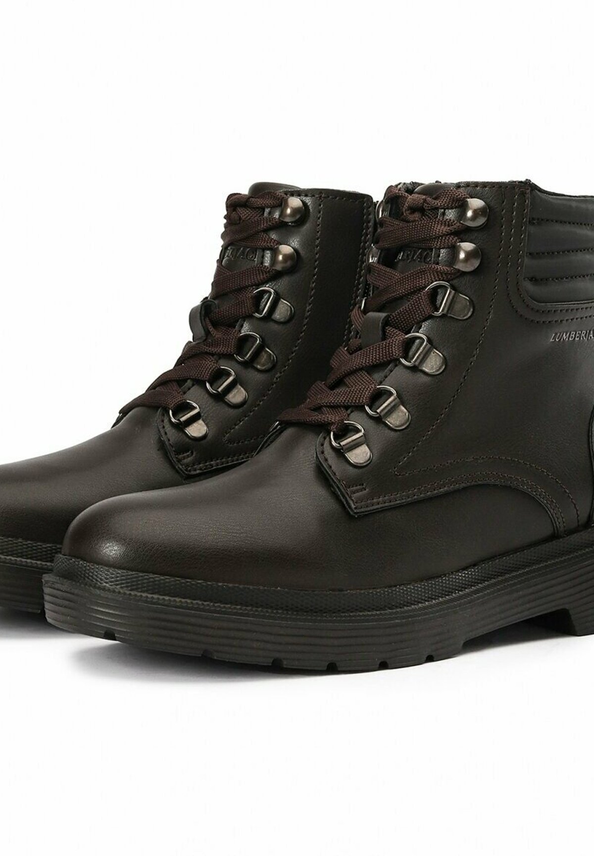 Lumberjack Felton SMC5701 001 Scarpe Uomo Stivaletti Stringati Dk B