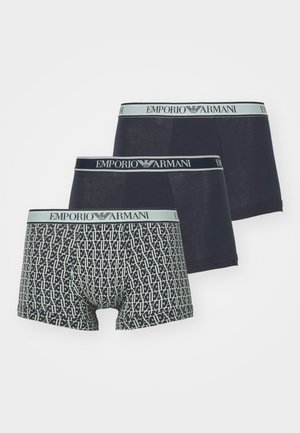 Emporio Armani PARIGAMBA 3 PACK - Boxeri - marin