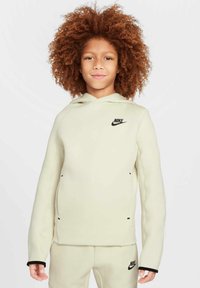 Nike Sportswear SPORTSWEAR TECH FLEECE - Jersey con capucha - light khaki black