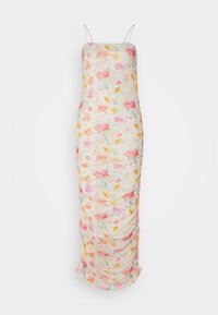 VIPINAR STRAP ROUCHING DRESS - Îmbrăcăminte de ocazie - cloud dancer/multi color
