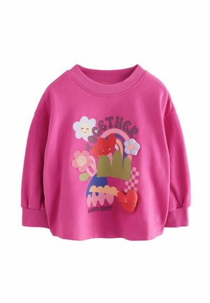 REGULAR FIT - Pikkade varrukatega topp - purple padded characters