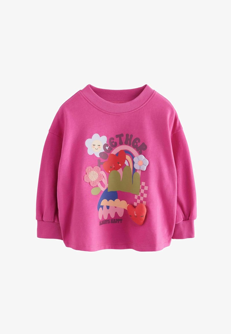 Next REGULAR FIT - Bluză cu mânecă lungă - purple padded characters