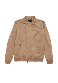 Imitatieleren jas - camel