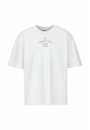 MAURO MARINA - Print T-shirt - off white