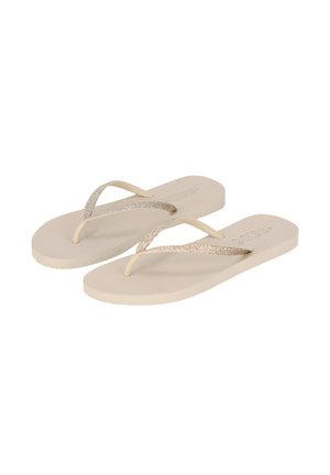XQ footwear GLITTERS - Teenslippers - sand