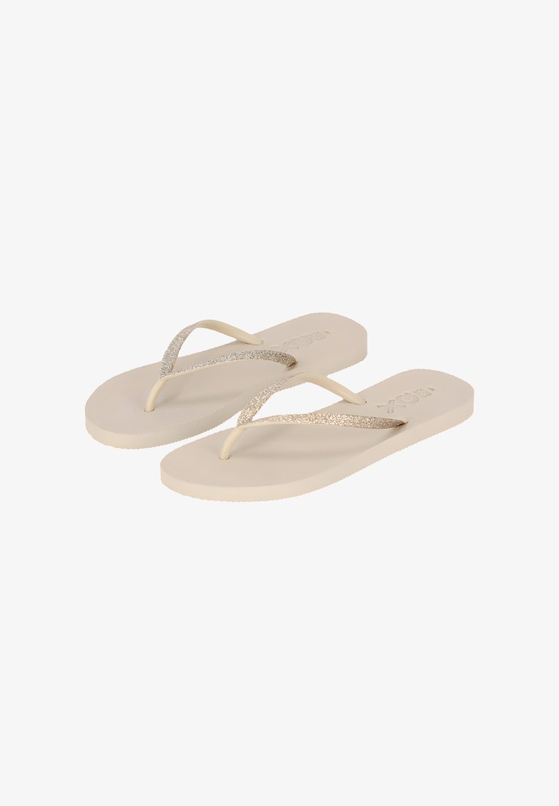 XQ footwear GLITTERS - Teenslippers - sand