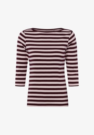 brookshire, BROOKSHIRE T-SHIRT - Langarmshirt - aubergine rosa