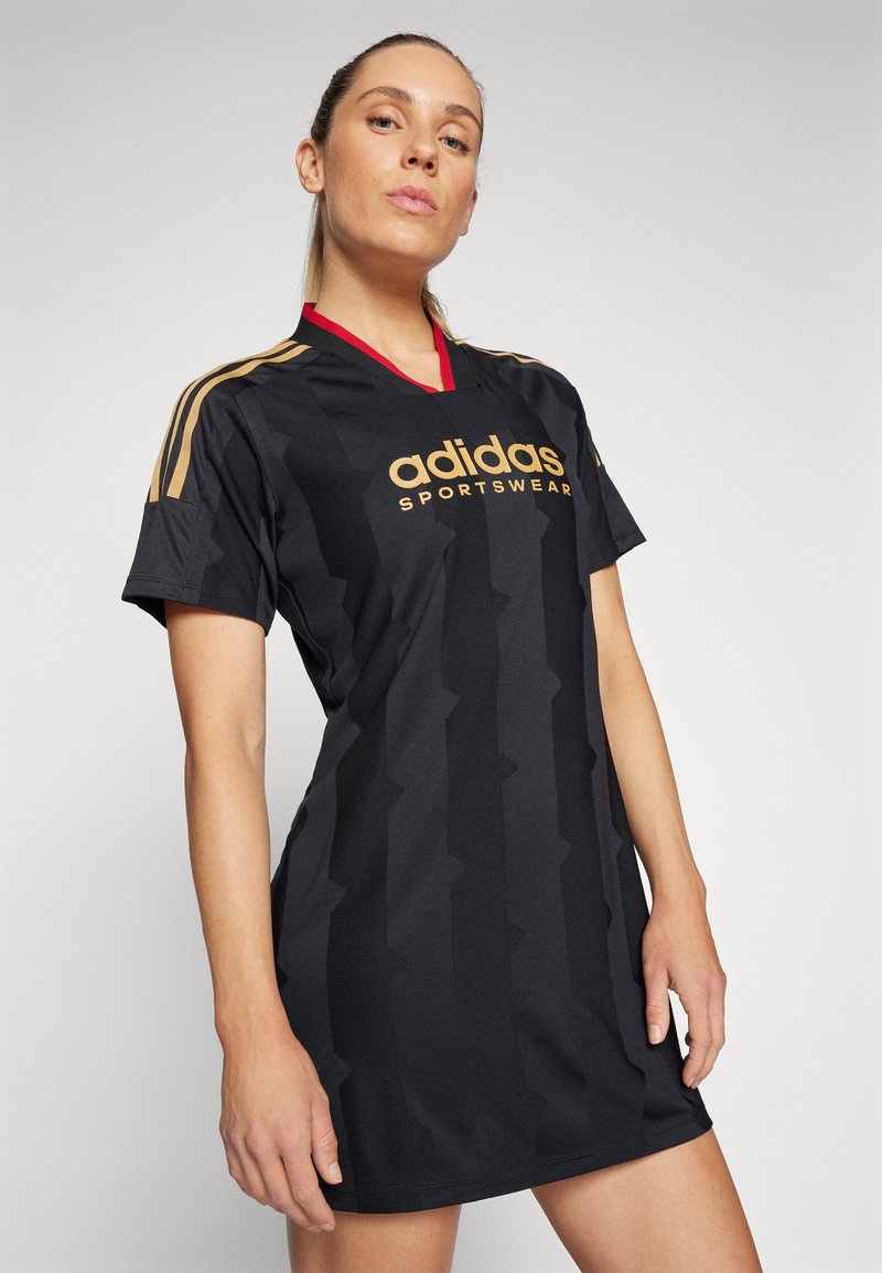 adidas Sportswear TIRO CUT STRIPES TSHIRT DRESS - Jersey dress 