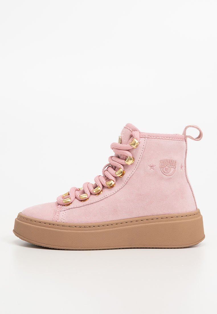 CHIARA FERRAGNI Sneakers hoog roze CHIARA FERRAGNI Sneakers hoog roze