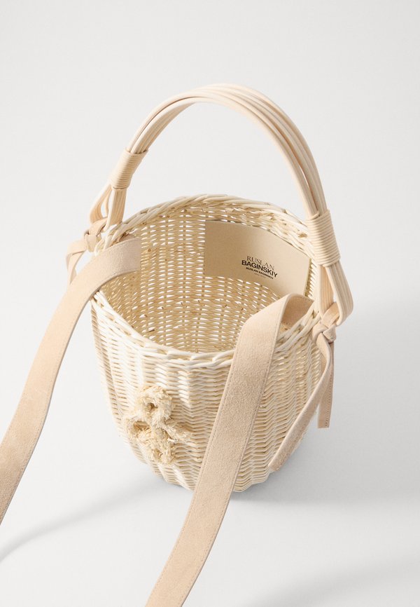 THE IZA BASKET BAG - Handbag - beige2