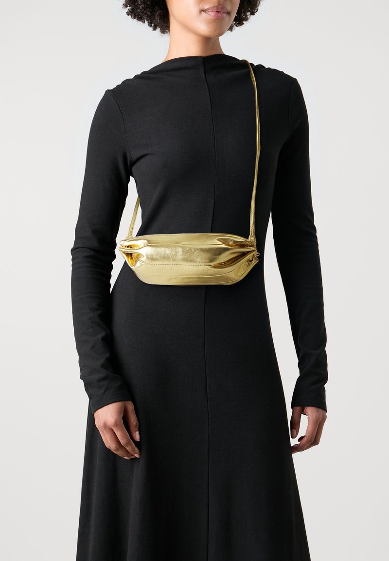 Marimekko PIKKU KARLA SHOULDER BAG - Umhängetasche - gold-coloured