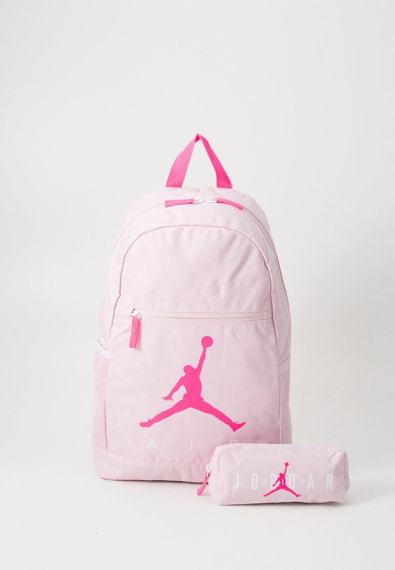 Jordan - AIR SCHOOL BACKPACK UNISEX SET - Zīmuļu penālis - pink foam/white, Palielināt