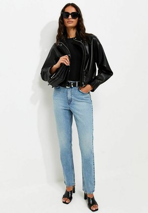 New Look, JERSEY RACER BODYSUIT - Débardeur - black
