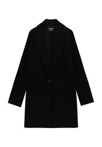 PULL&BEAR Abrigo corto - black