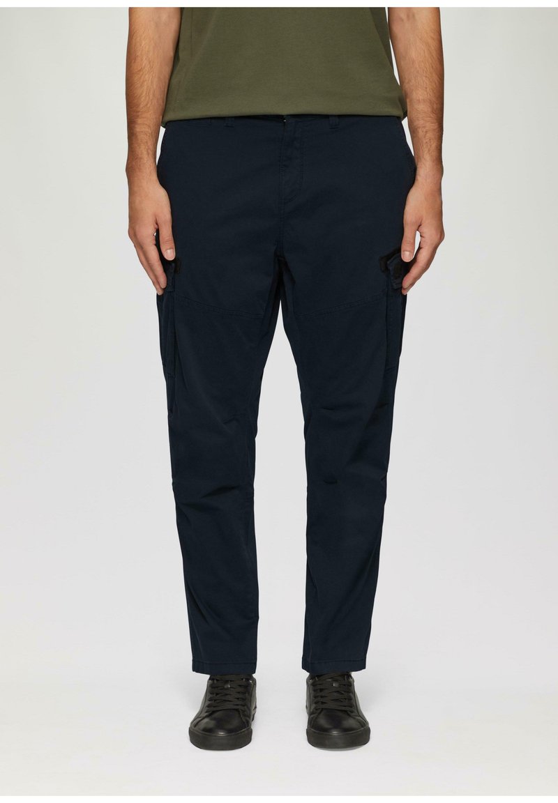 s.Oliver REGULAR MIT STRAIGHT LEG - Cargobroek - navy