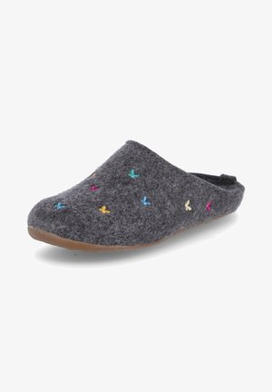 Haflinger EVEREST FARFALLINE - Slippers - grau