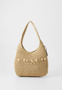 COACH BROOKLYN SHOULDER BAG - Axelremsväska - beige