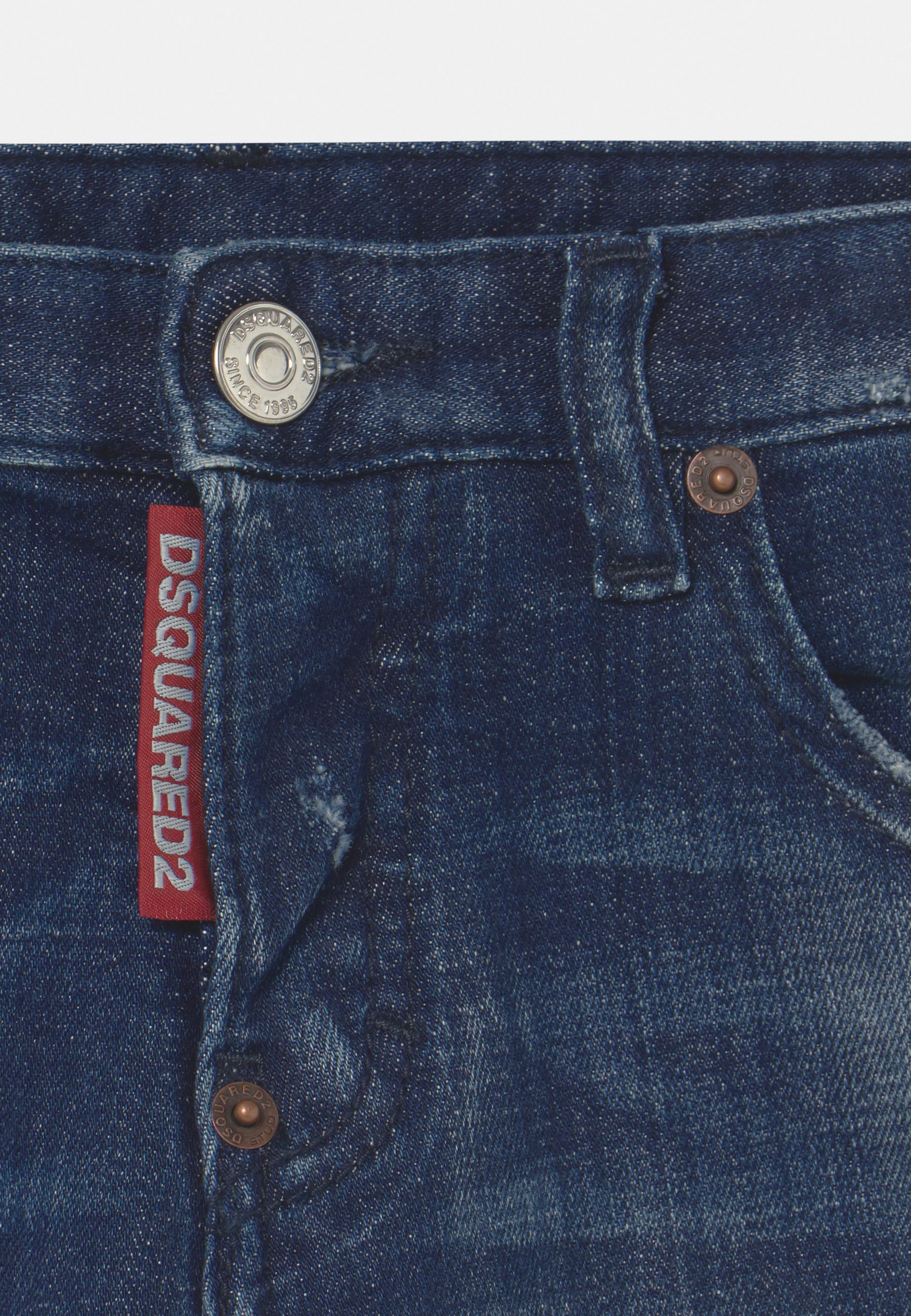 Dsquared2 UNISEX - Denim shorts - blue 