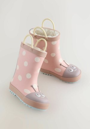 Next HANDLE REGULAR FIT - Gummistiefel - pink ladybird