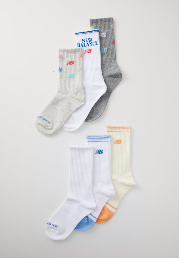 FLAT SEASONAL CREW UNISEX 6 PACK - Socks - multicolour