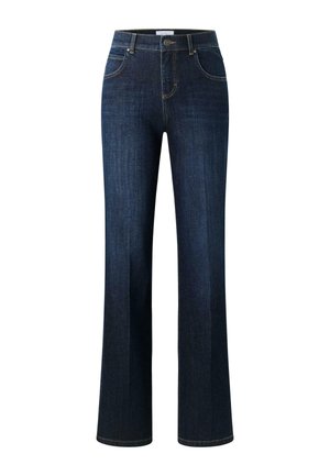 Flared jeans - dark indigo used
