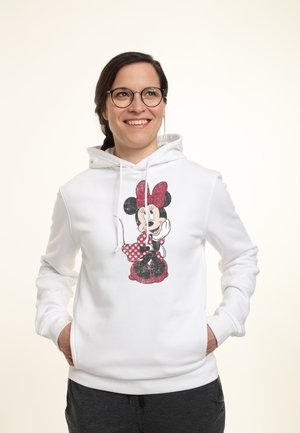 DISNEY CLASSIC MICKEY POLKA DOT MINNIE - Luvtröja - white