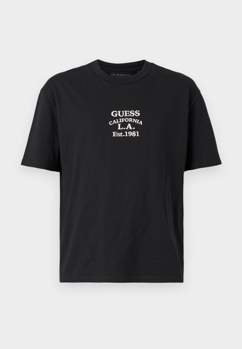 Guess T-shirt basic zwart