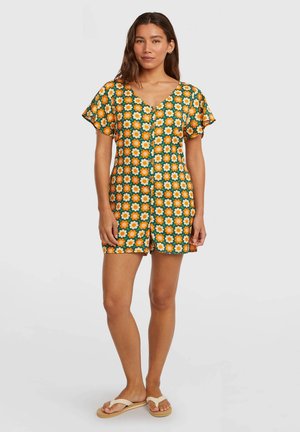 ORIGINALS  - Overal - green retro flower