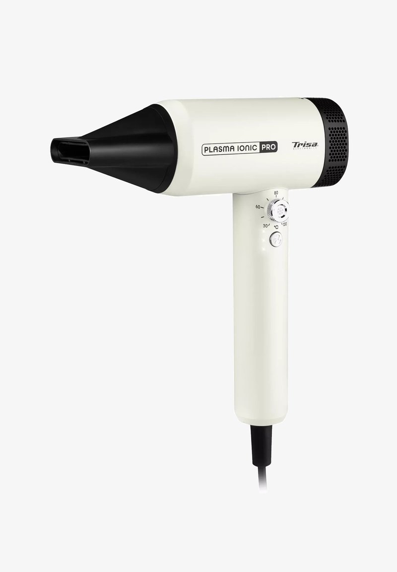 Trisa Electronics PLASMA IONIC PRO - Asciugacapelli - pearl white