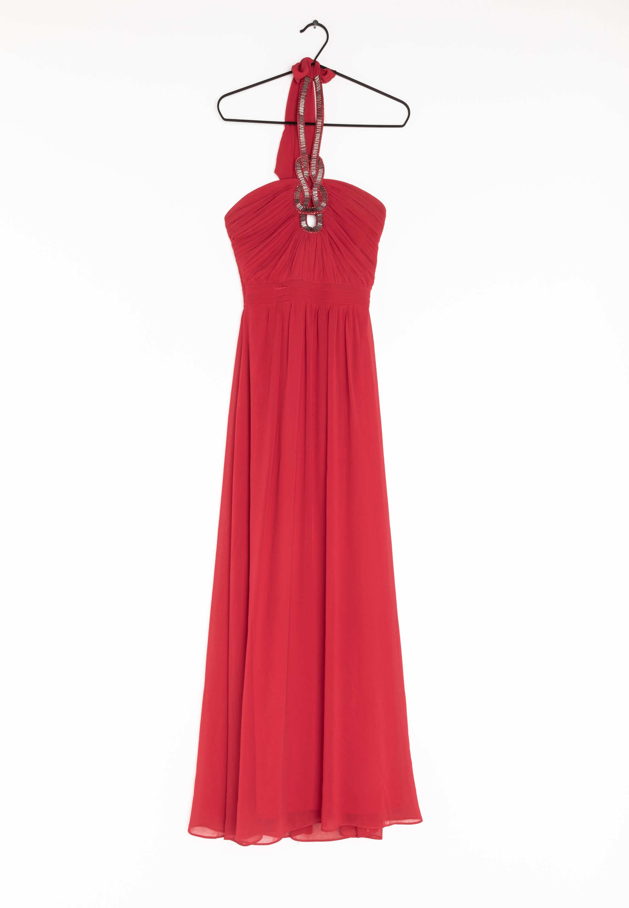 Little Mistress - Robe longue avec épaules en dentelle