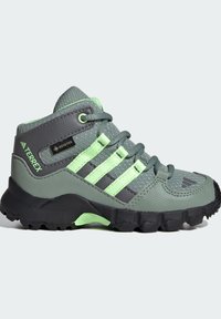 Adidas Terrex TERREX MID GORE-TEX® HIKING - Pantofi drumeție - silver green   green spark   grey four