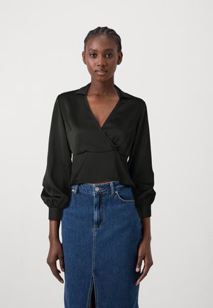VMLOUISA WRAP - Blůza - black