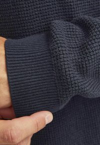 Jack & Jones PREMIUM EINFARBIG - Ilgarankovis viršutinės dalies drabužis - night sky