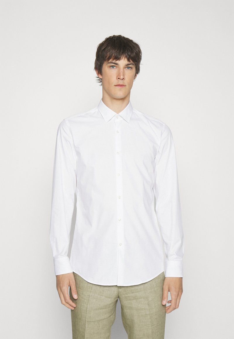 HUGO KOEY - Formal shirt - open white/white - Zalando.ie