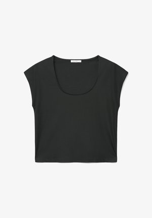 Calliope, T-SHIRT TINTA UNITA - T-shirt basic - ultrablack