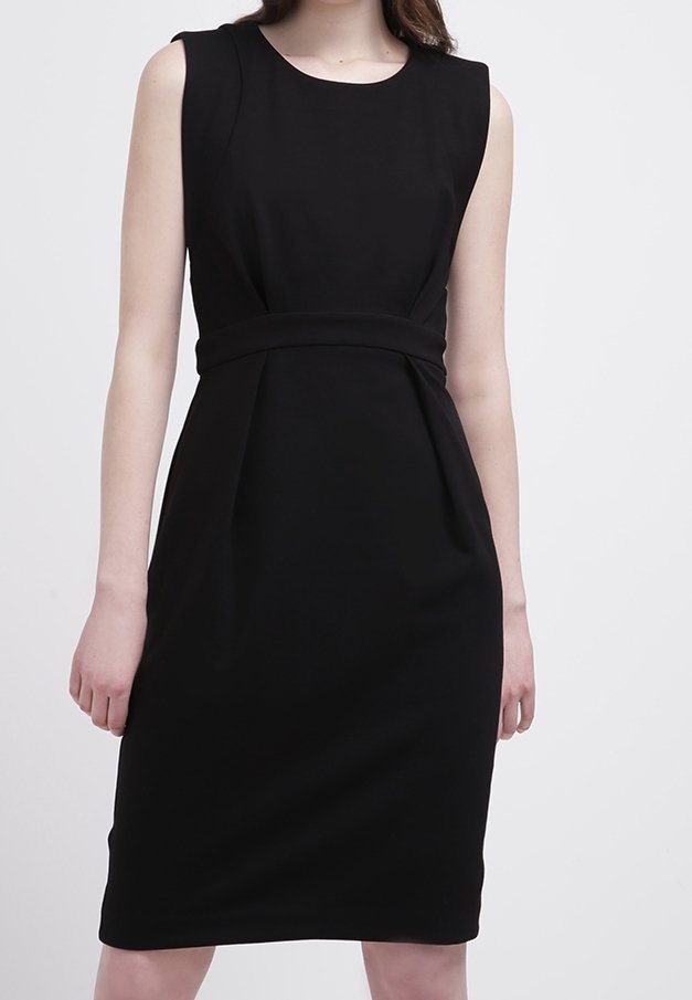 Kookai Jersey dress - black - (Pre-owned) - Zalando Kookai Jersey dress - black - (Pre-owned) - Zalando