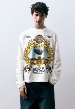 GRAPHIC - T-shirt à manches longues - white