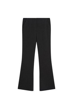 Massimo Dutti Stoffhose - black