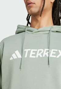 adidas Terrex MT L LOGO - Luvtröja - silver green
