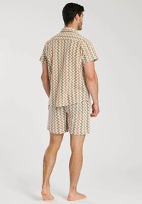 South Beach STRIPE ZIG ZAG  - Shorts - rust
