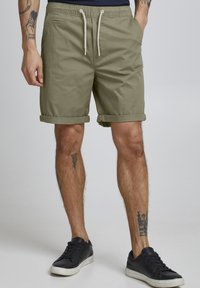 Solid - JACOB JIM  - Shorts - vetiver Miniatuurafbeelding 1