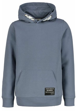 Hoodie - blue grey