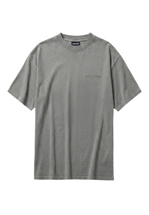 Pegador, LOGO OVERSIZED TEE - T-shirt basic - vintage grey/grey