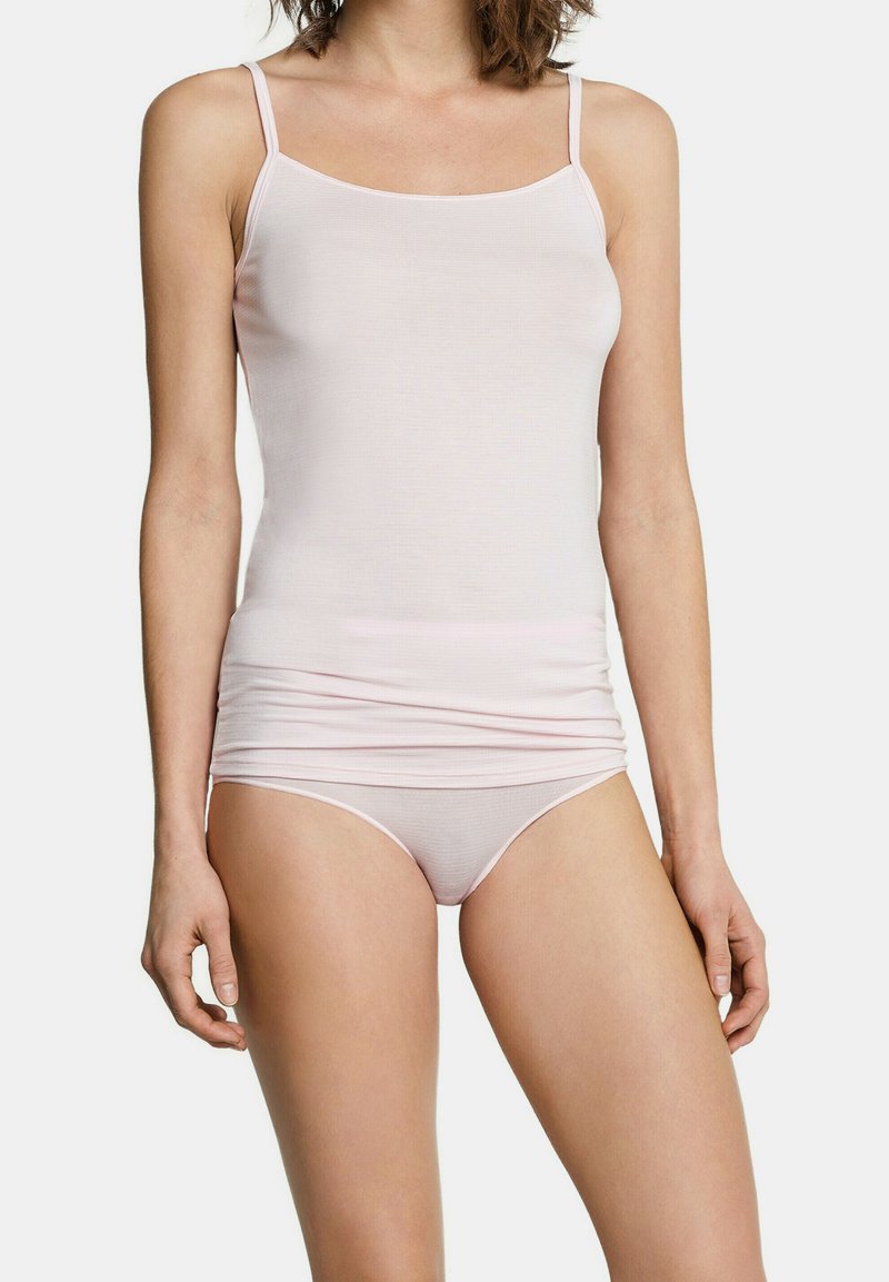 Schiesser 4ER PACK ESSENTIALS - Maglietta intima - rose / nachtblau